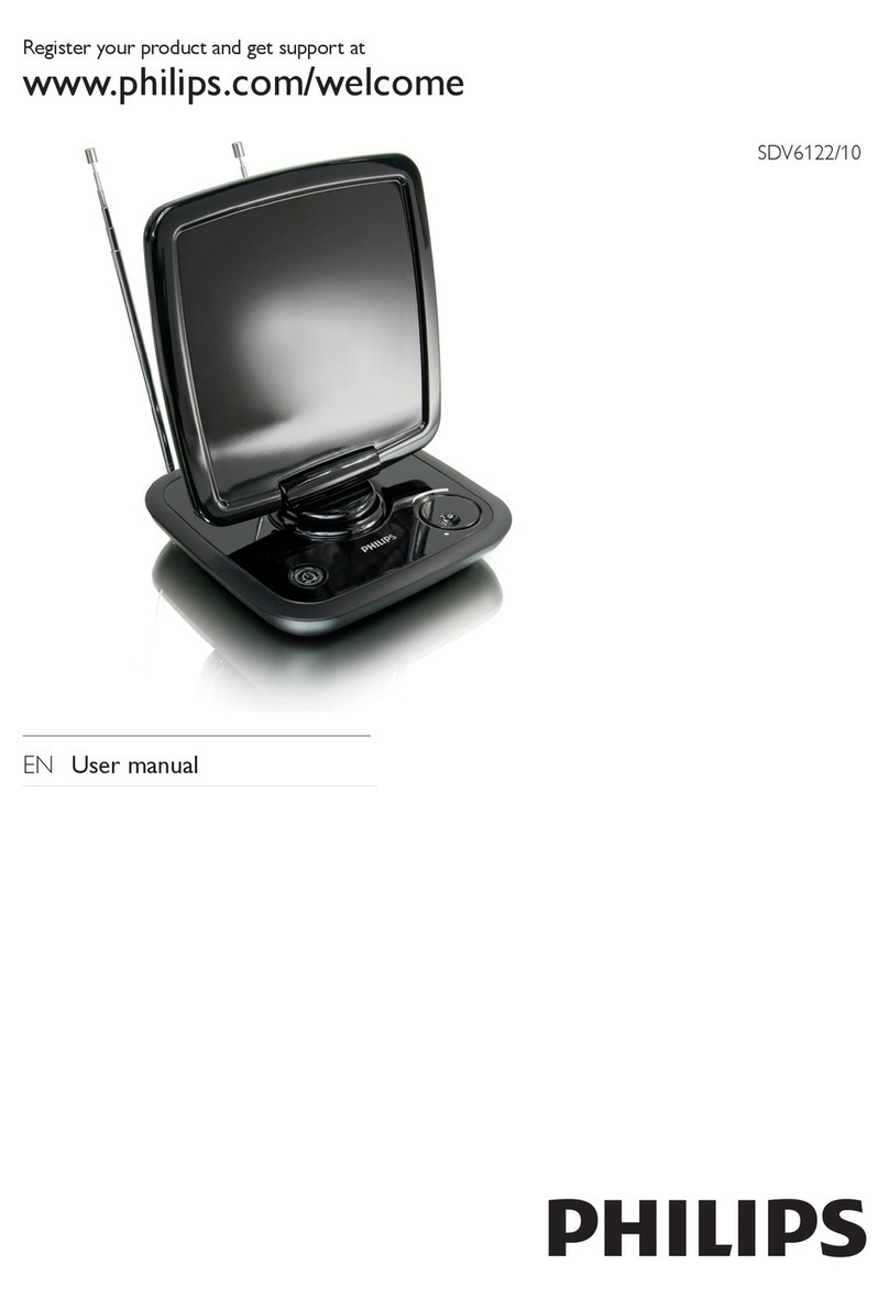 Philips SDV6122/10 User manual