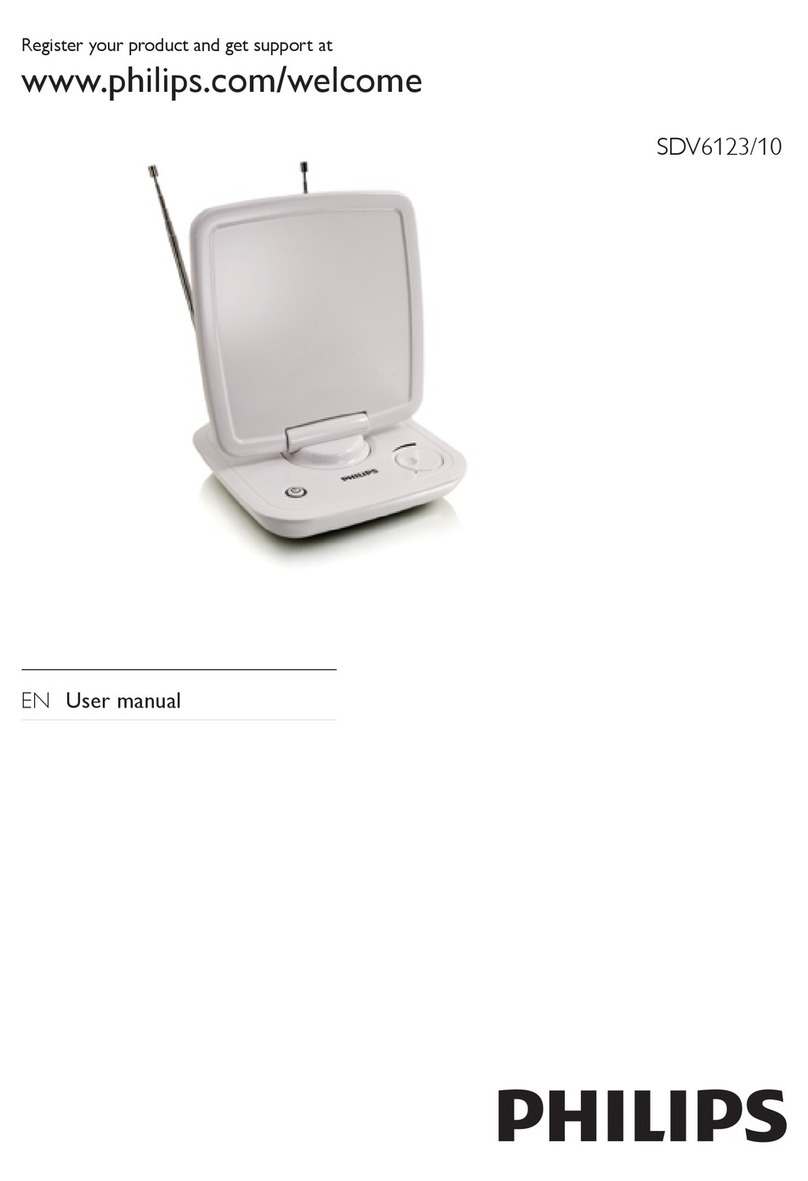 Philips SDV6123/10 User manual