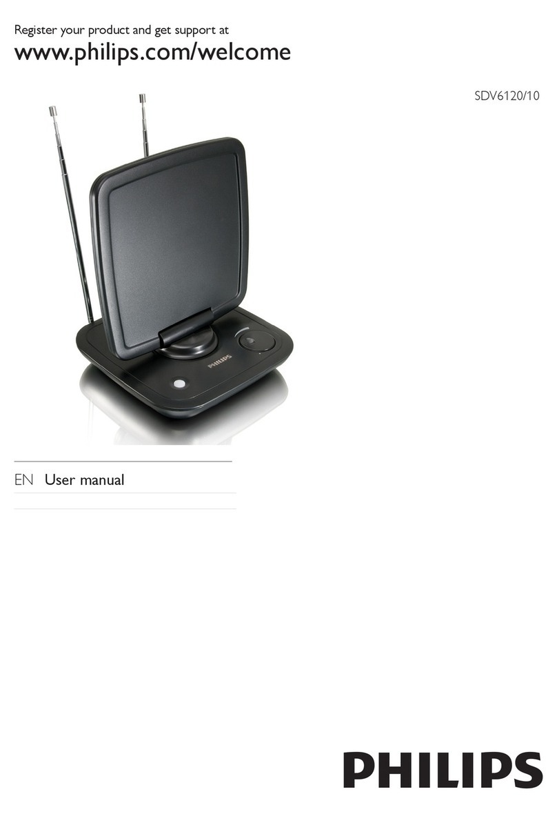 Philips SDV6120/10 user manual