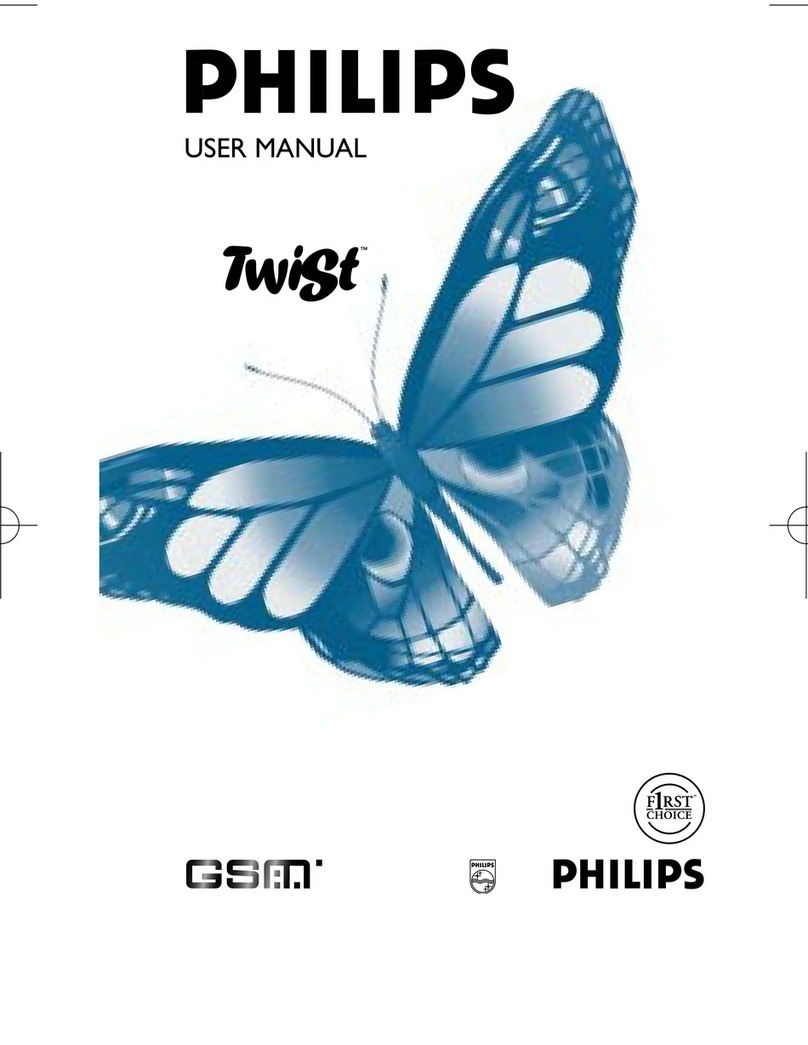 Philips TCD808/TP User manual