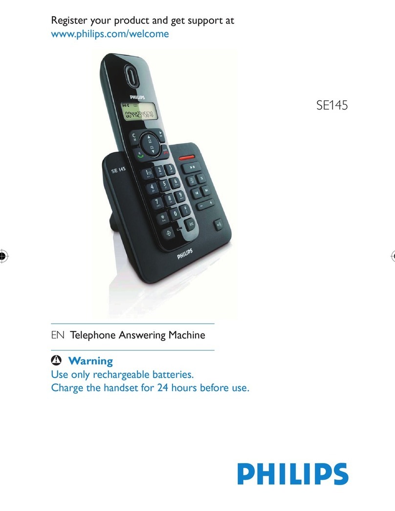 Philips SE1453B/05 user manual