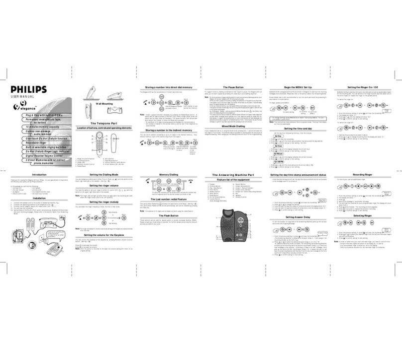 Philips TD9473 User manual