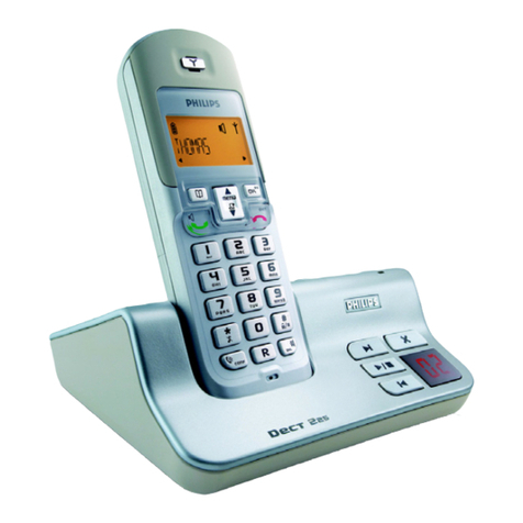 Philips DECT2254S/05 User manual
