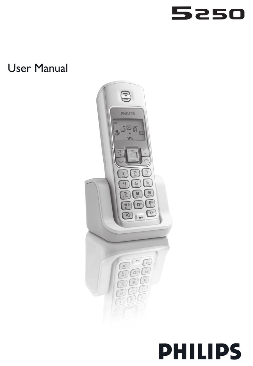 Philips DECT5250S/05 User manual