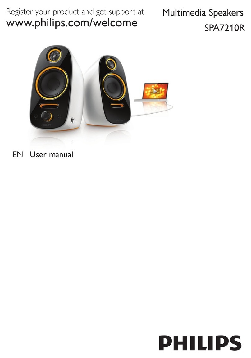 Philips SPA7210R/10 User manual