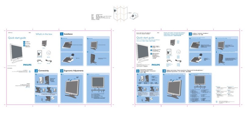 Philips 190C7FS/05 User manual