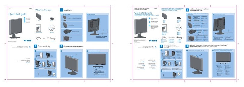 Philips 220EW8FB/00 User manual