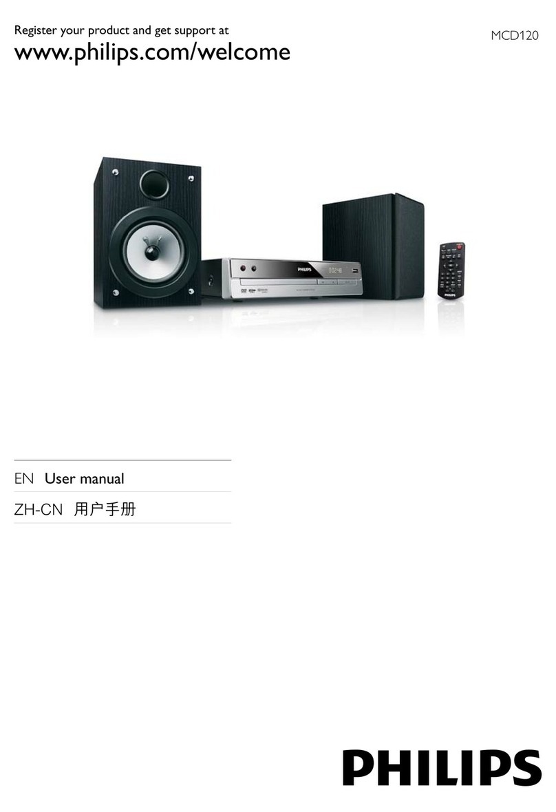 Philips MCD120/93 user manual