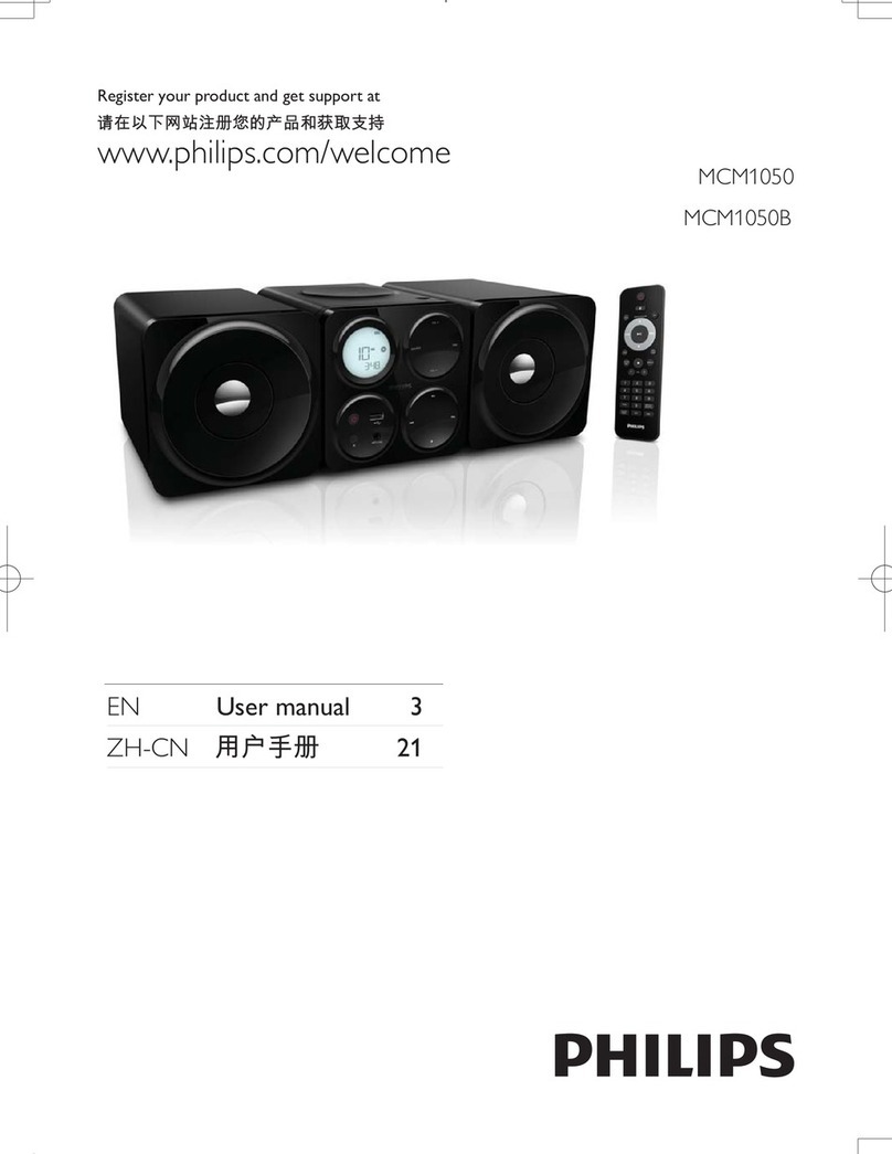 Philips MCM1050/93 user manual