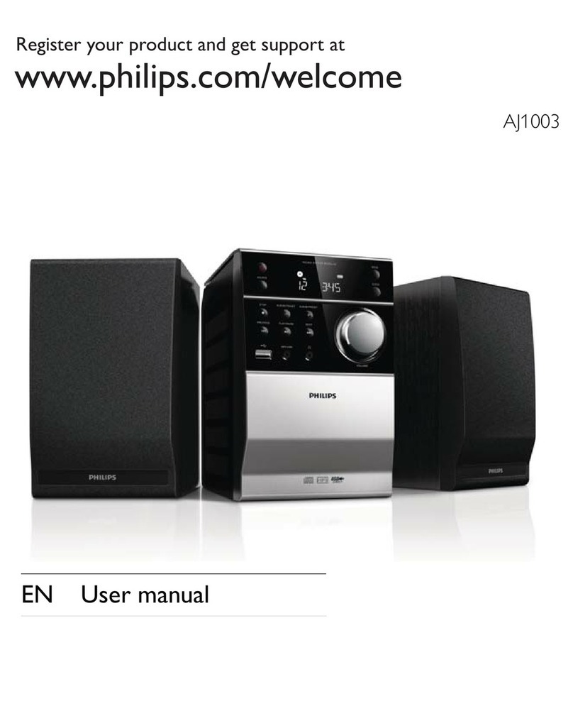 Philips MCM1110/12 user manual