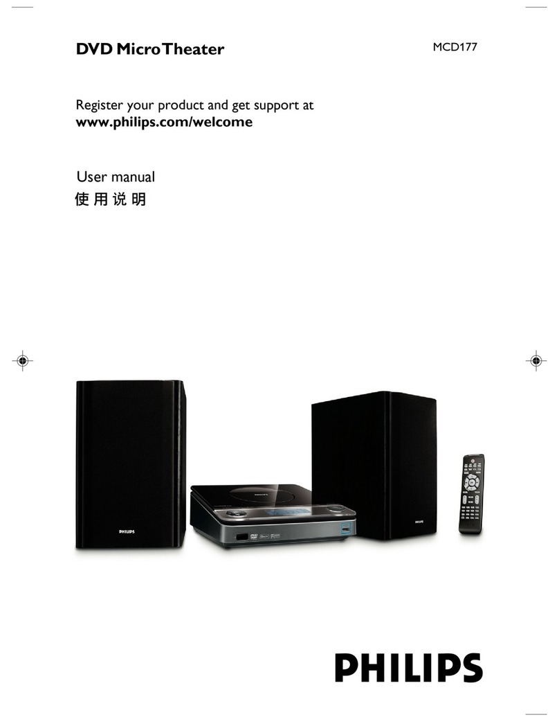 Philips MCD177/93 User manual