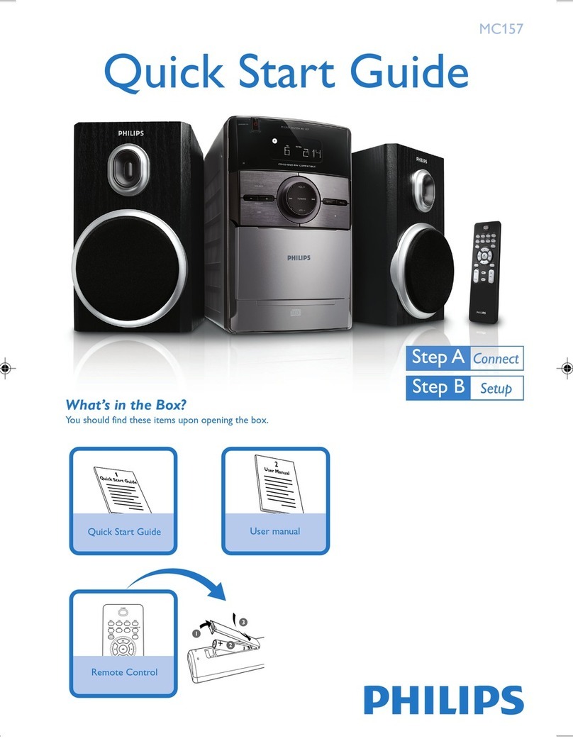 Philips MC157/61 User manual