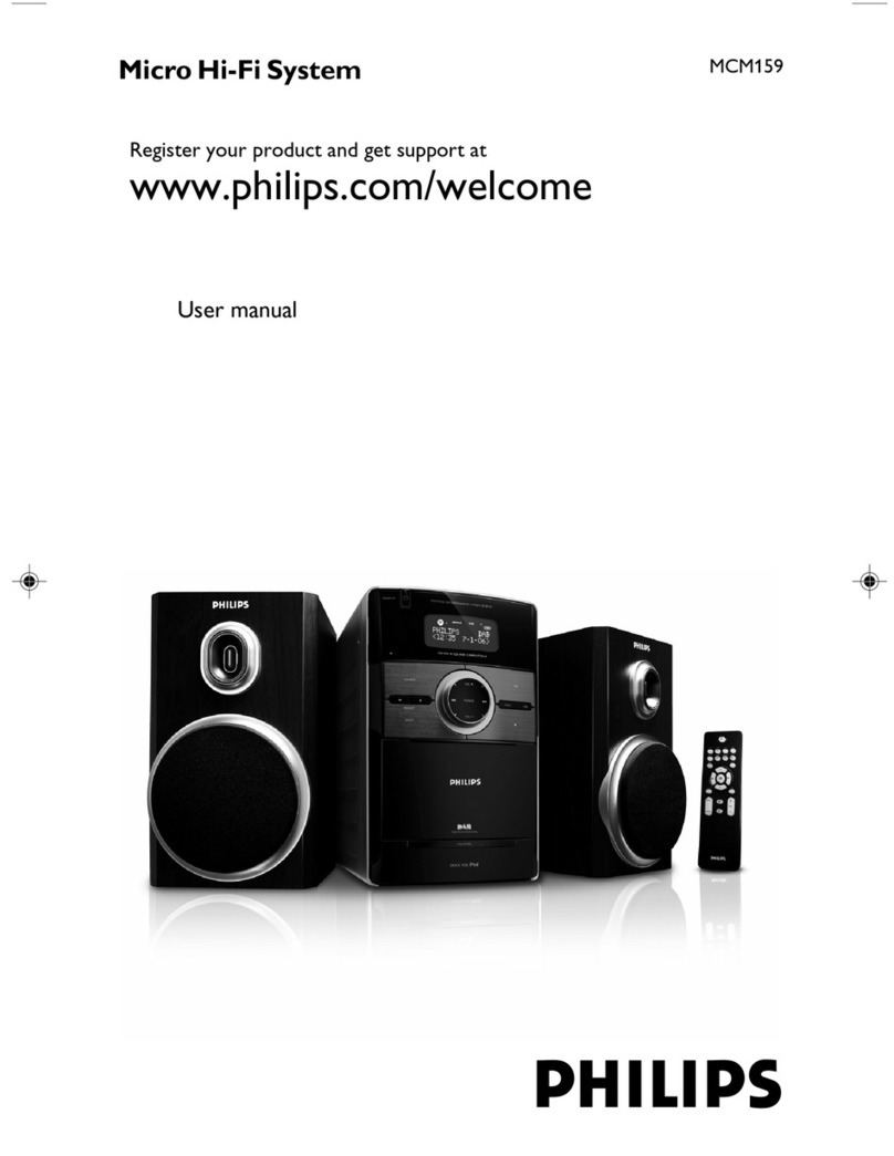 Philips MCM159/61 User manual