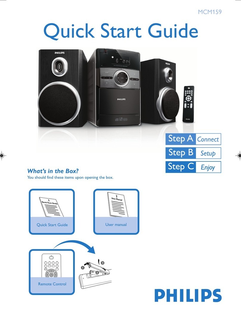 Philips MCM159/61 User manual
