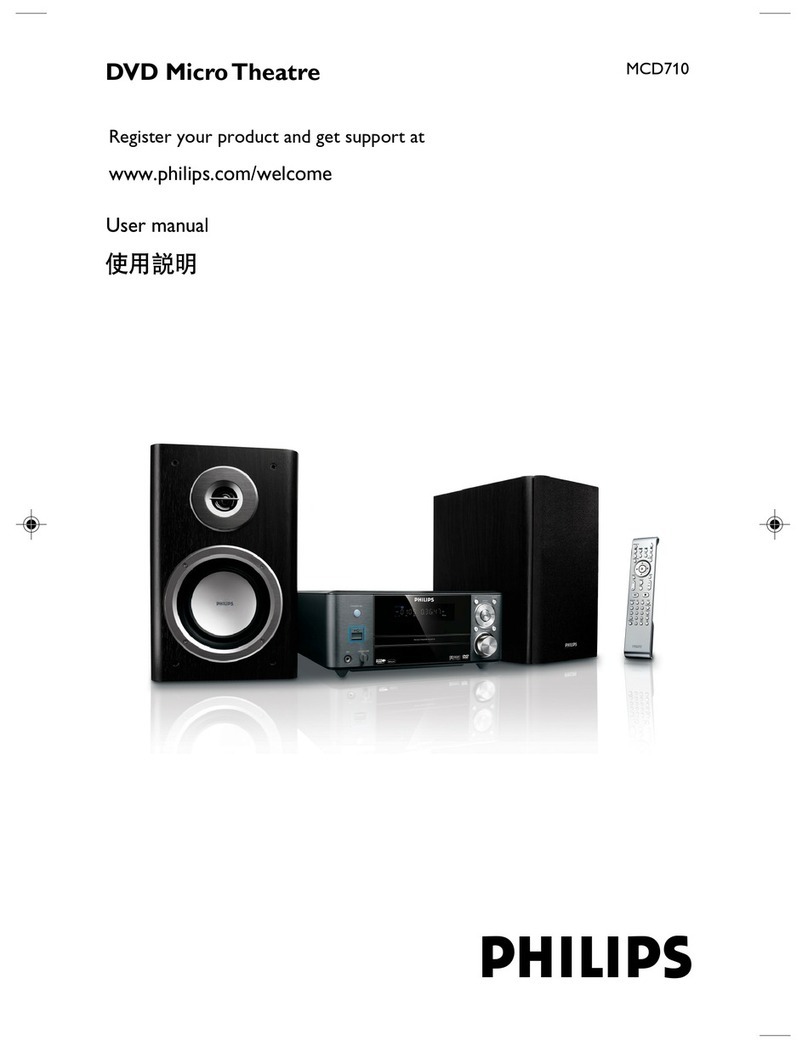 Philips MCD710/98 User manual