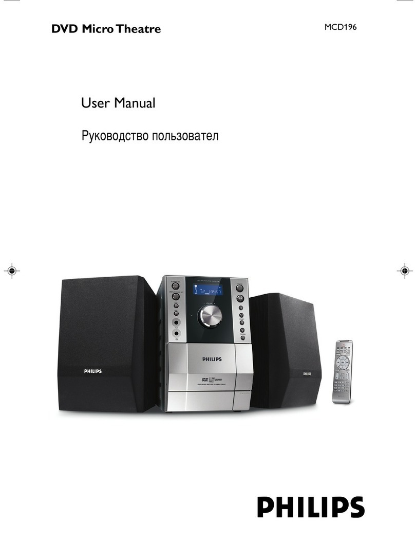 Philips MCD196/58 user manual