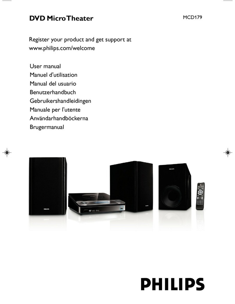 Philips MCD179/12 user manual