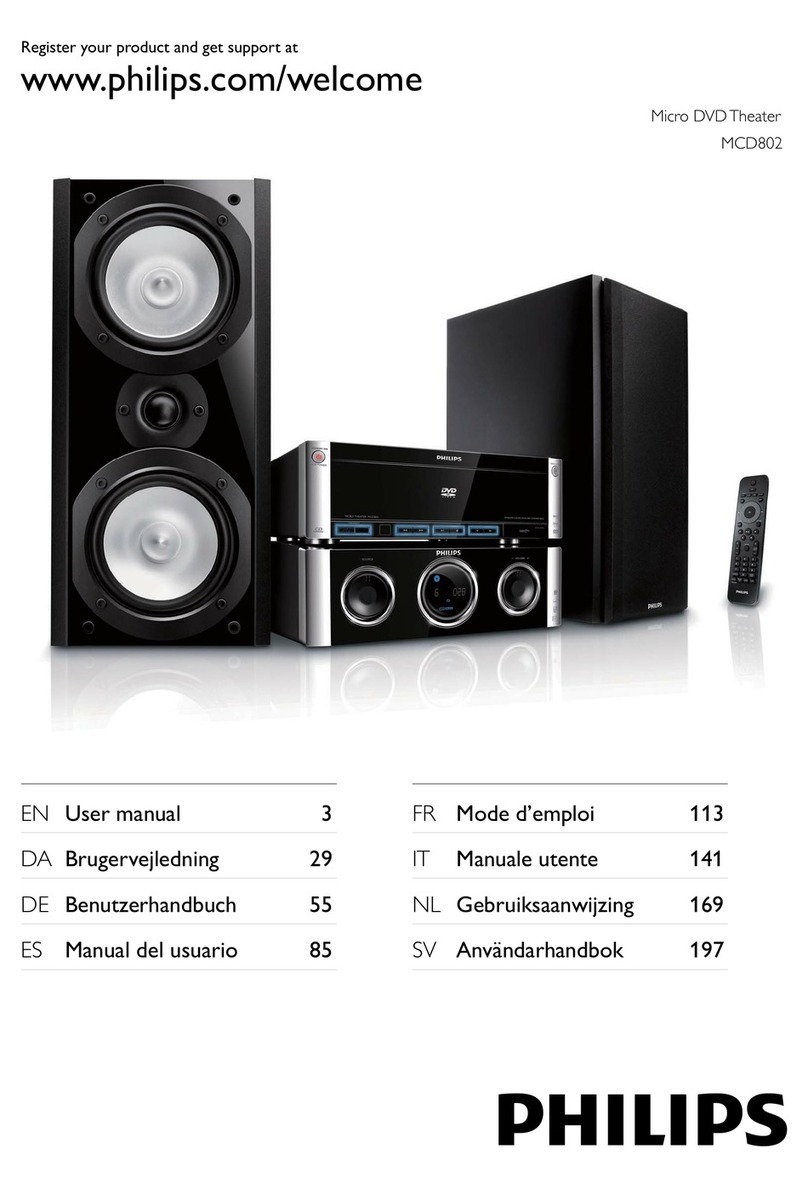 Philips MCD802/12 user manual