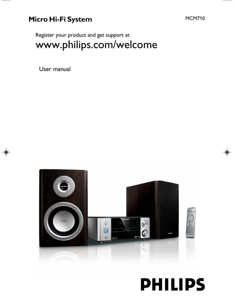 Philips MCM710/61 User manual
