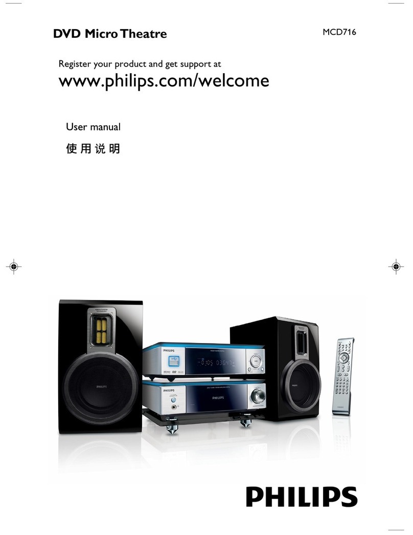 Philips MCD716/93 User manual