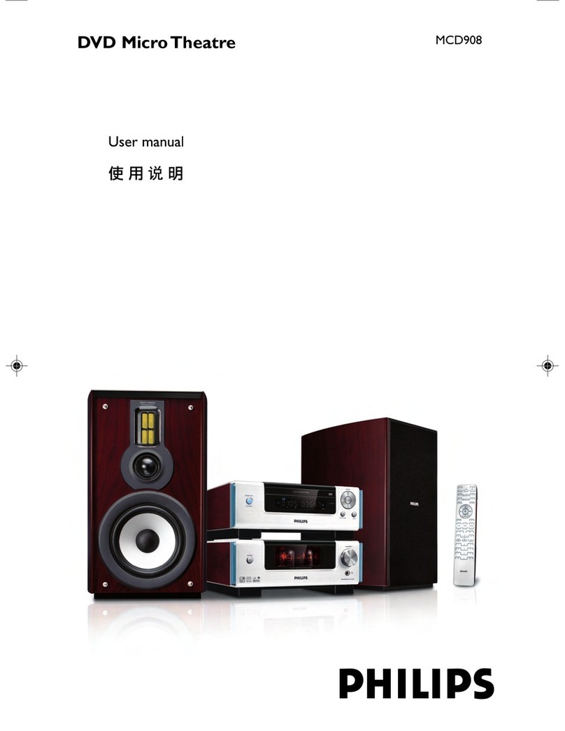 Philips MCD908/93 user manual