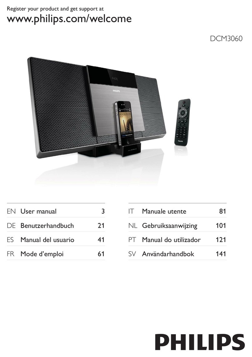Philips DCM3060/12 User manual