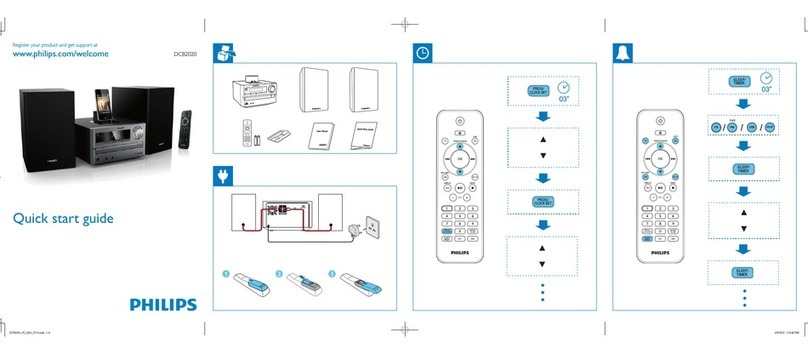 Philips DCB2020/05 quick start guide Philips DCB2020/05 quick start guide