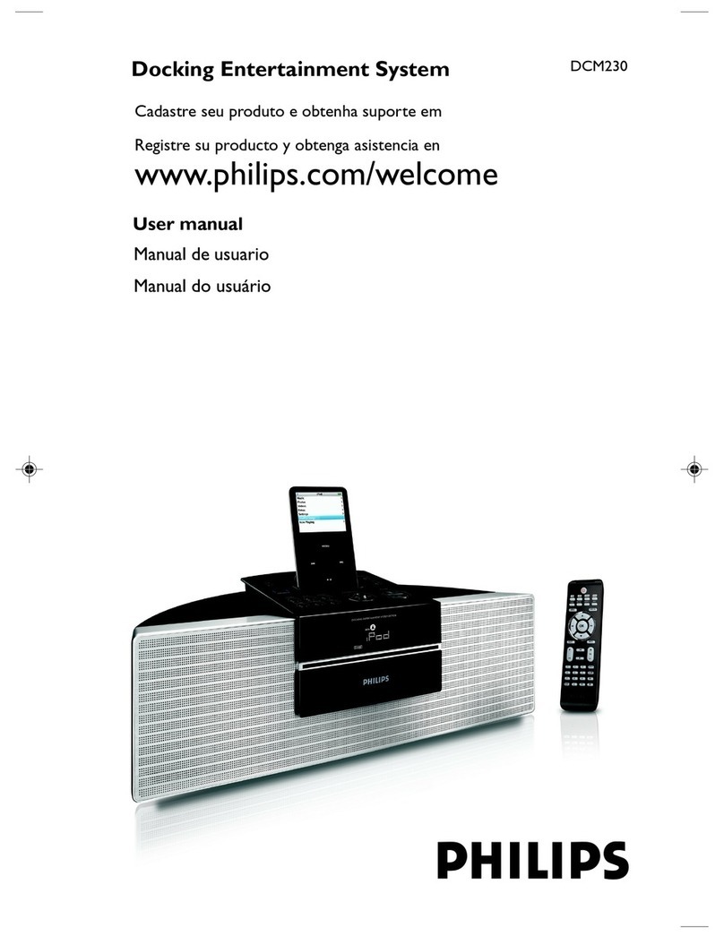Philips DCM230/55 User manual