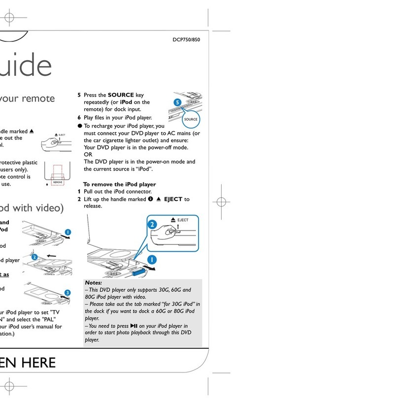 Philips DCP850/07B quick start guide