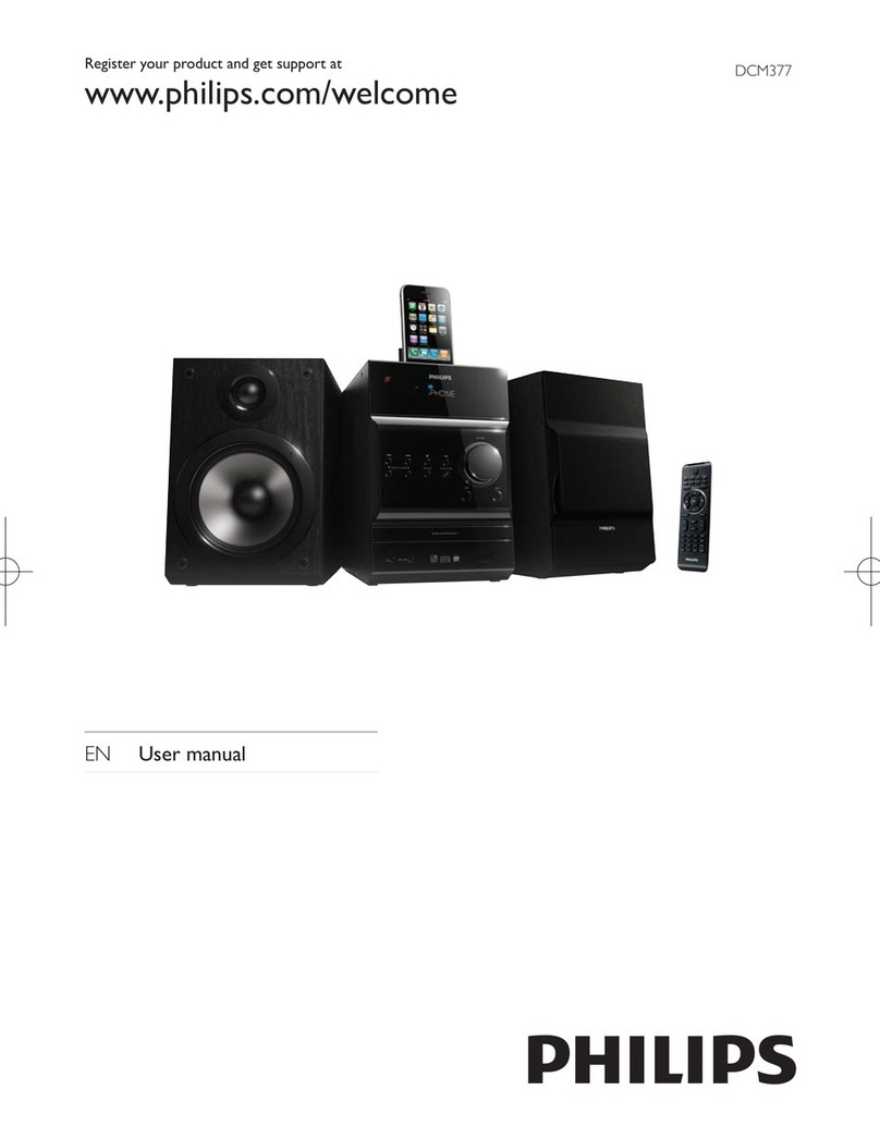 Philips DCM377/05 user manual