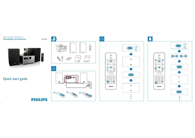 Philips DCM2020/12 User manual