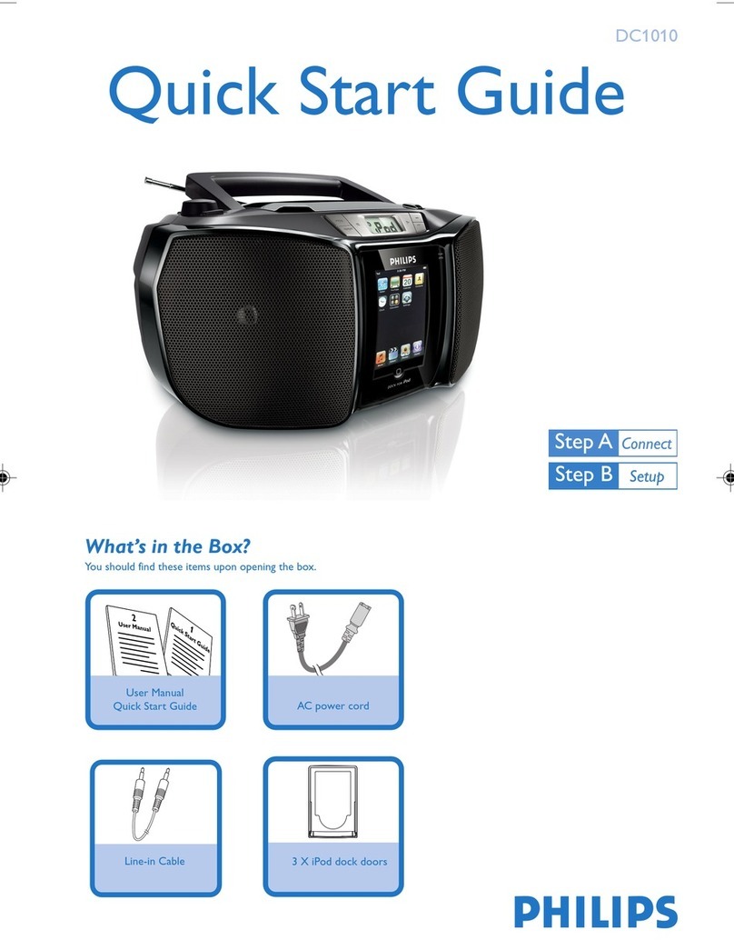 Philips DC1010/79 quick start guide