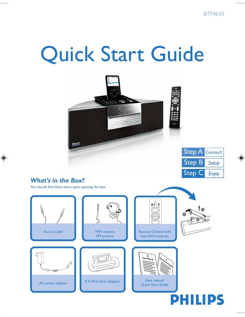 Philips BTM630/12 User manual