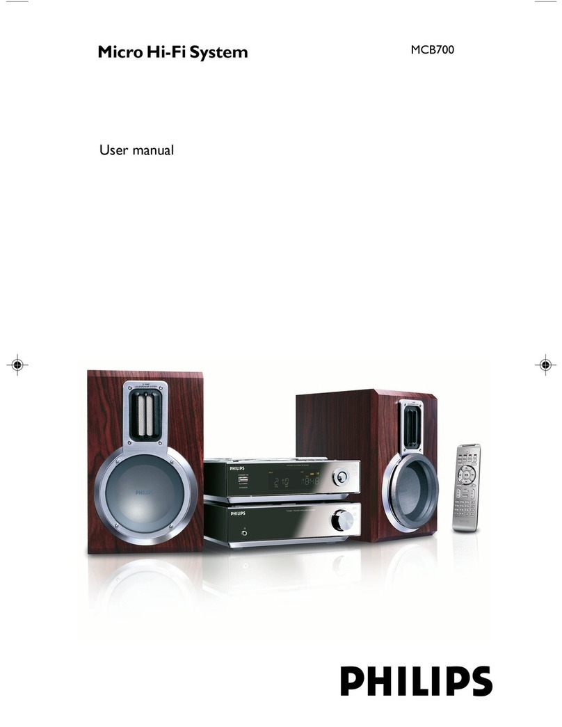 Philips MCB700/05B User manual