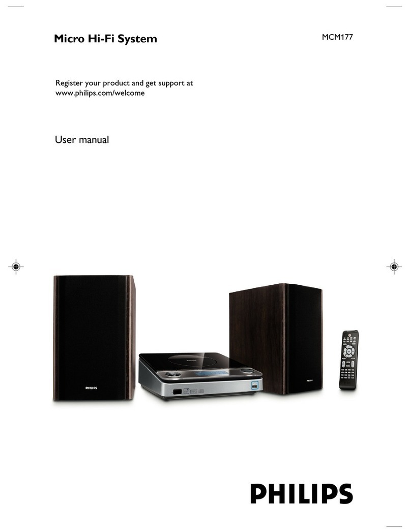 Philips MCM177/05 User manual