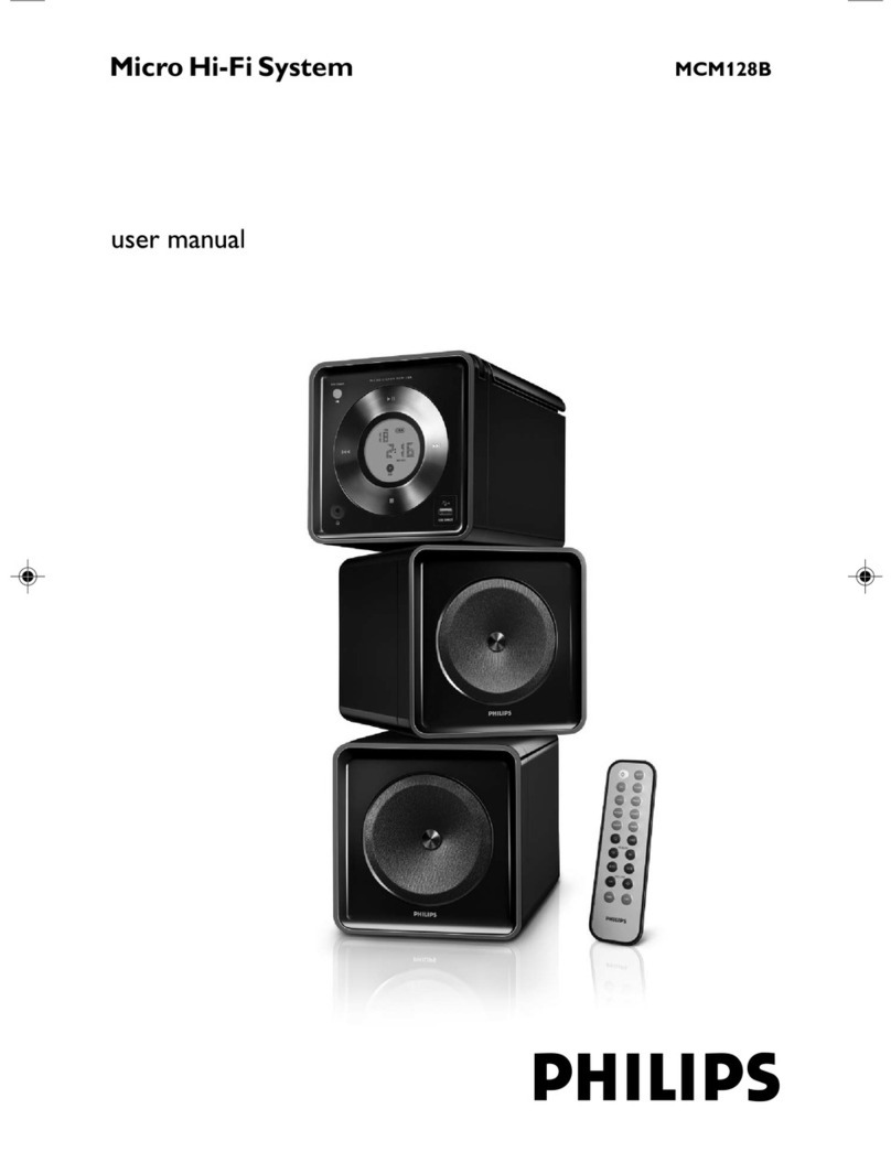 Philips MCM128B/05 user manual