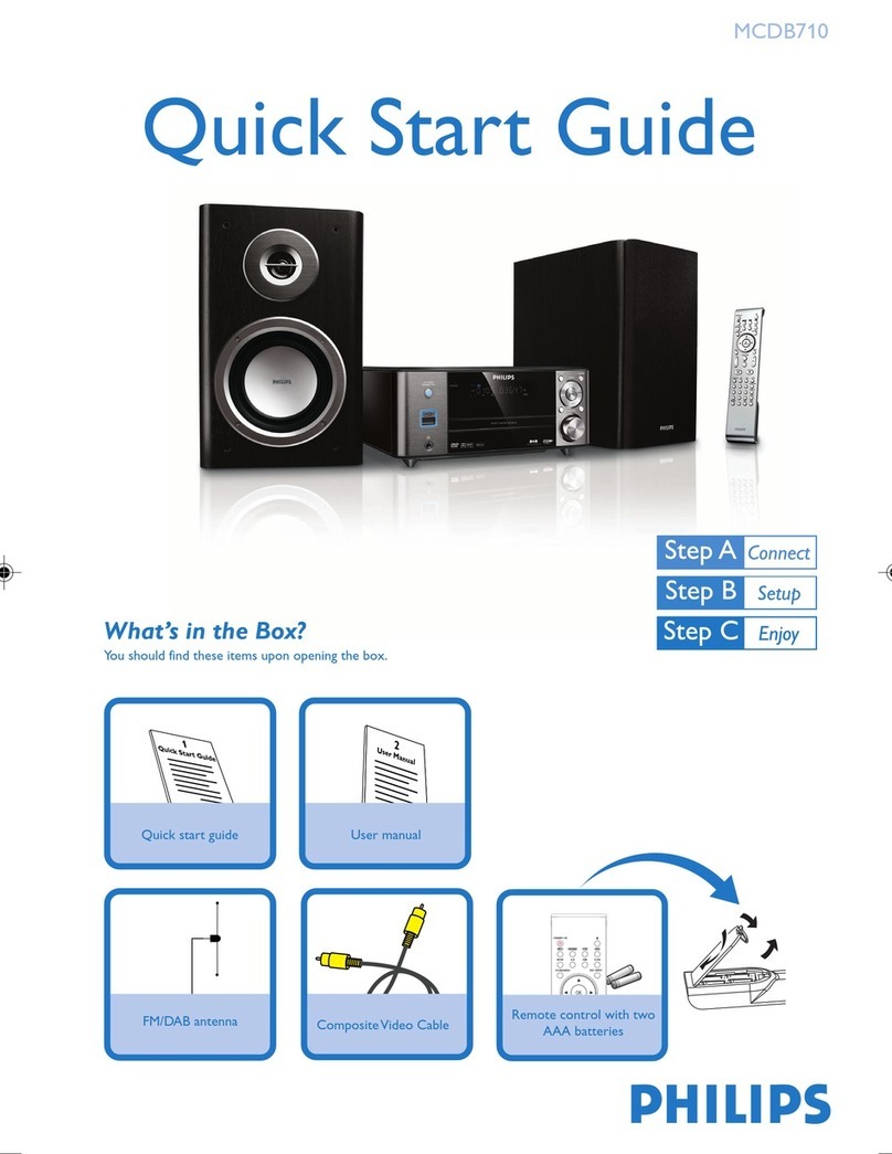 Philips MCDB710/05 User manual