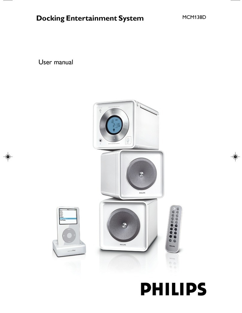 Philips MCM138D/05 User manual