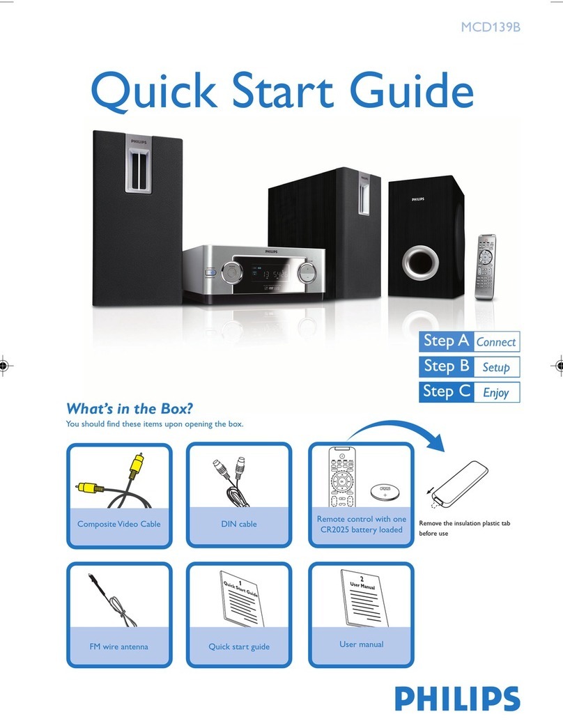 Philips MCD139B/12 User manual