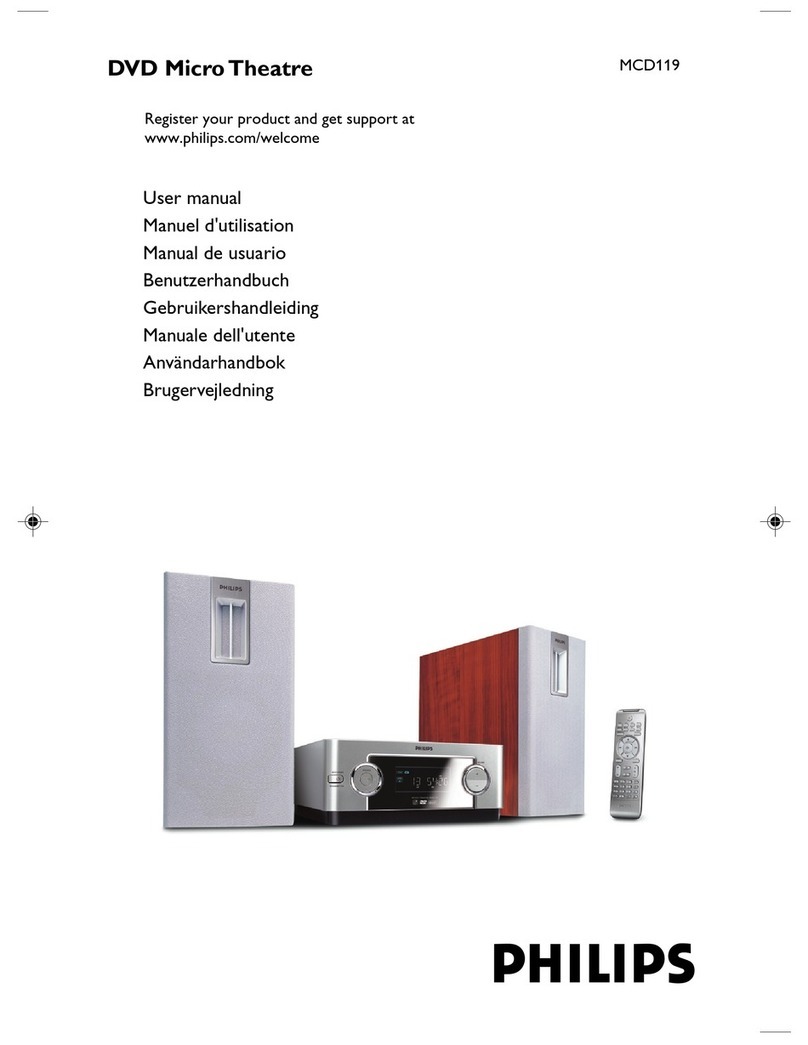 Philips MCD119/12 user manual