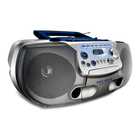 Philips AZ1226 user manual