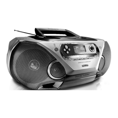 Philips AZ6000/05 user manual