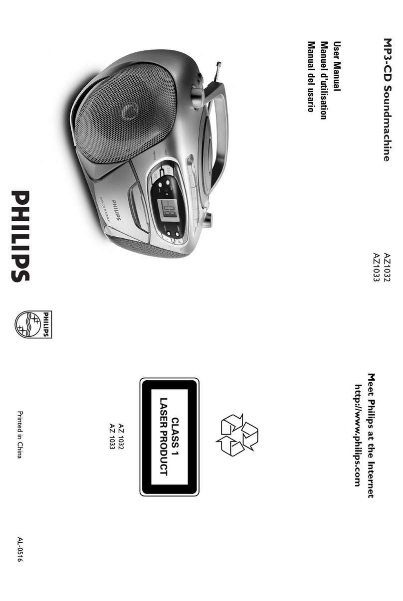 Philips AZ1033/05 User manual