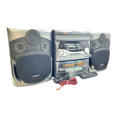 Philips FW750C/25 User manual