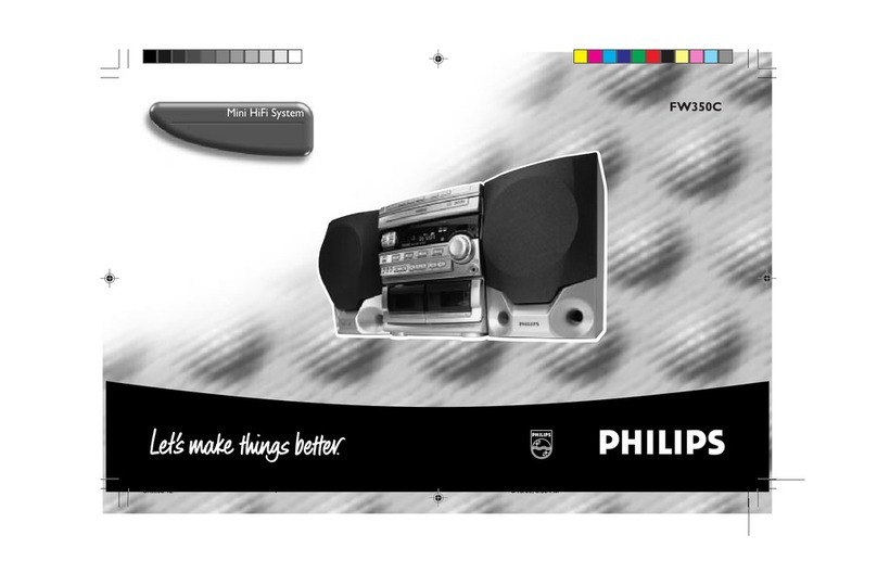 Philips FW350C/22 user manual