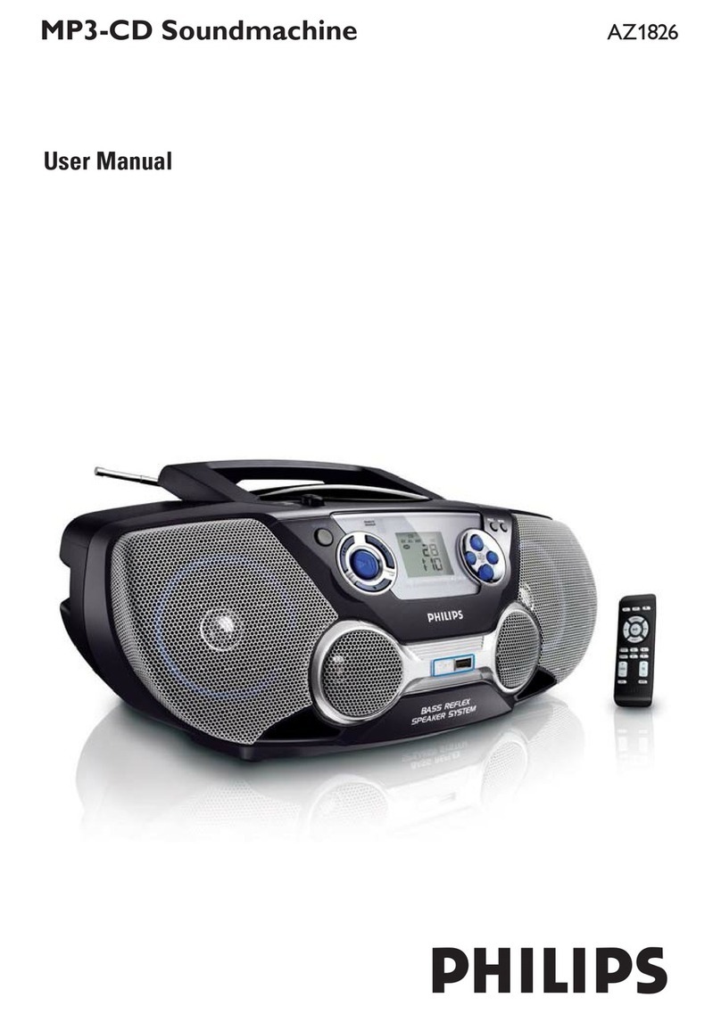 Philips AZ1826/79 user manual