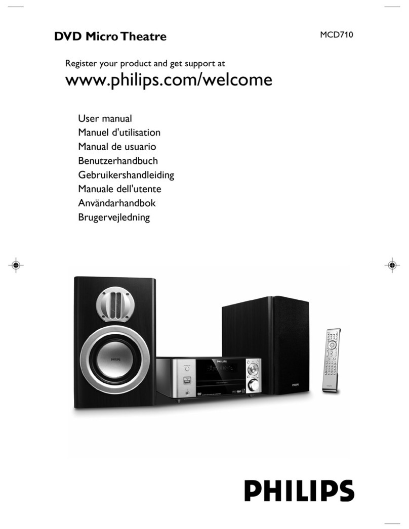 Philips MCD710/12 user manual