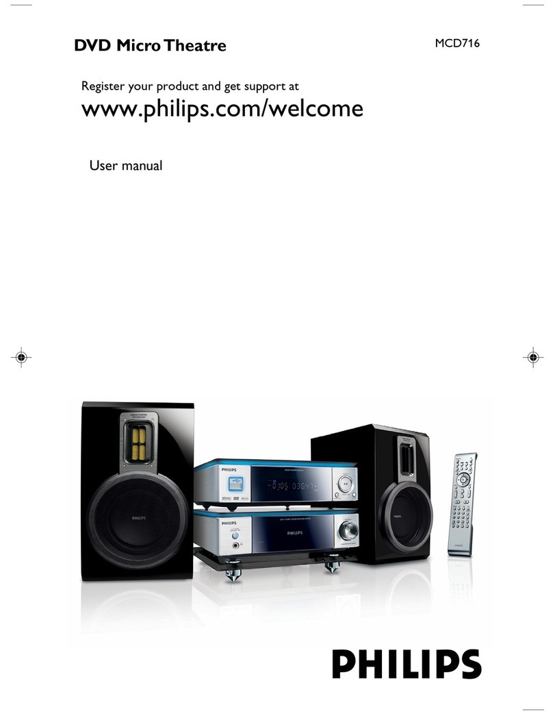 Philips MCD716/05 user manual