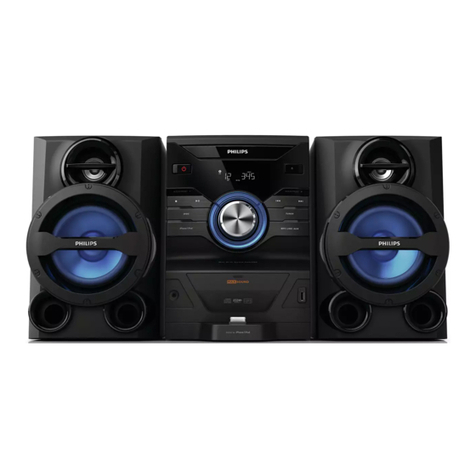 Philips FWM200D/05 User manual