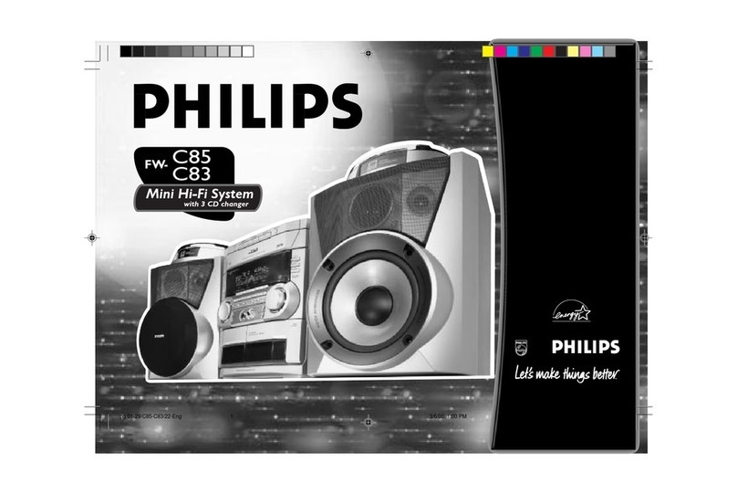 Philips FW-C83/25 User manual